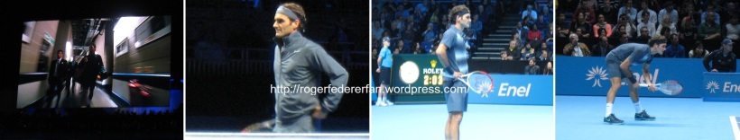 Walking Out!, At the net, Teapot pose!, Twirling his racquet as Mirka is about to facepalm :/